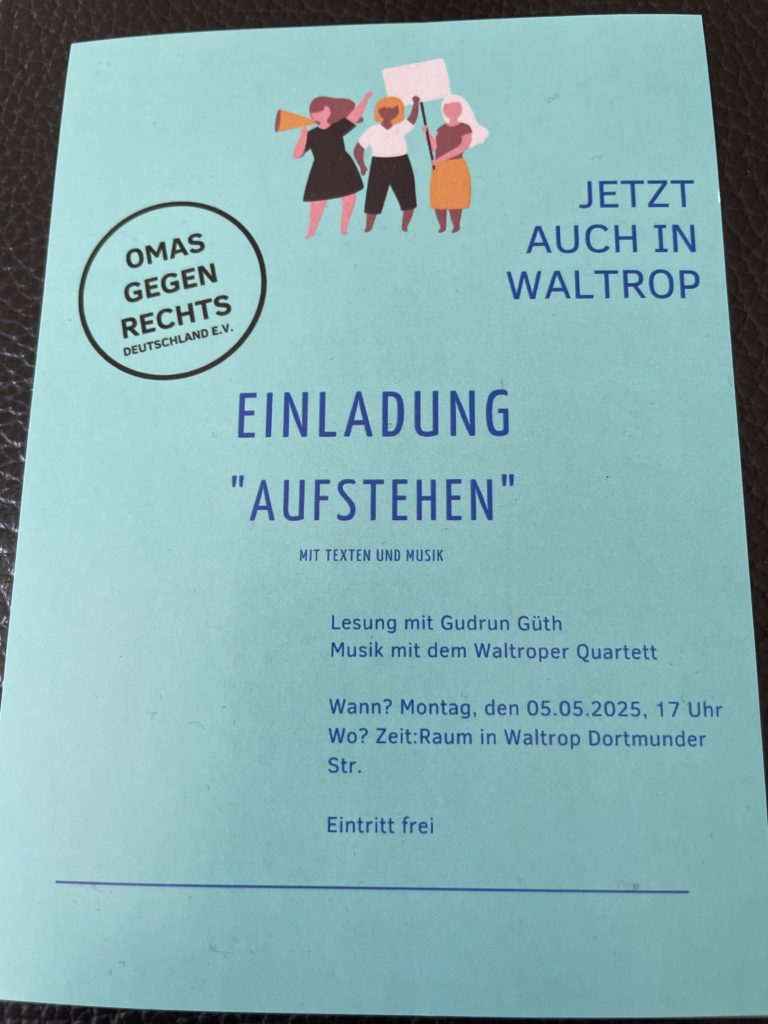 OMAS GEGEN RECHTS in Waltrop