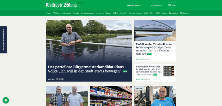 Interview der Waltroper-Zeitung ist online!