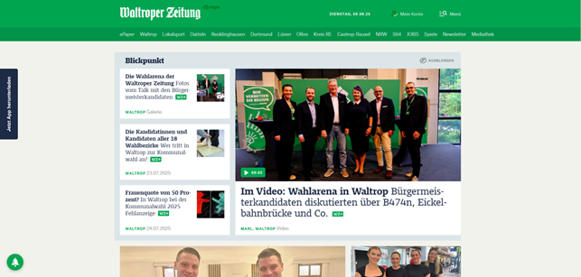 Wahlarena Video ist online